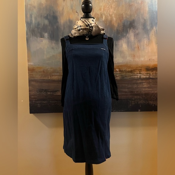 Vintage, Y2K maternity collection, fitted, stretch denim dress - Picture 16 of 16